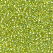 Miyuki rocailles kralen 11/0 - Transparent chartreuse ab 11-258